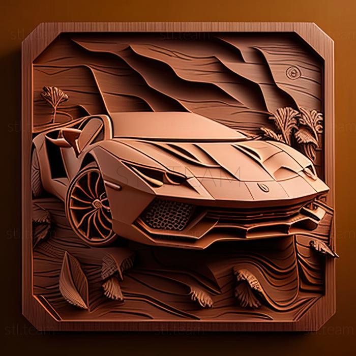 3D model Lamborghini Portofino (STL)
